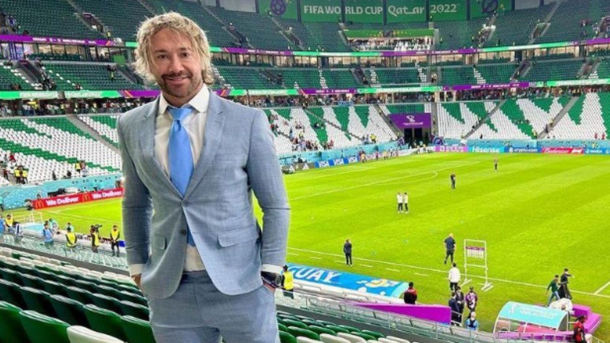 Diego Lugano estuvo en el Mundial Qatar 2022 y denunció ayuda a la Selección argentina