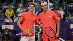 Fran le ganó a Juanma Cerúndolo.