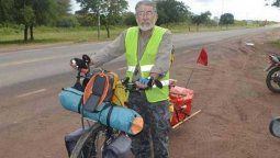 Comenzó a recorrer el país en bici pero lo atropellaron en La Paz y murió Comenzó a recorrer el país en bici pero lo atropellaron en La Paz y murió