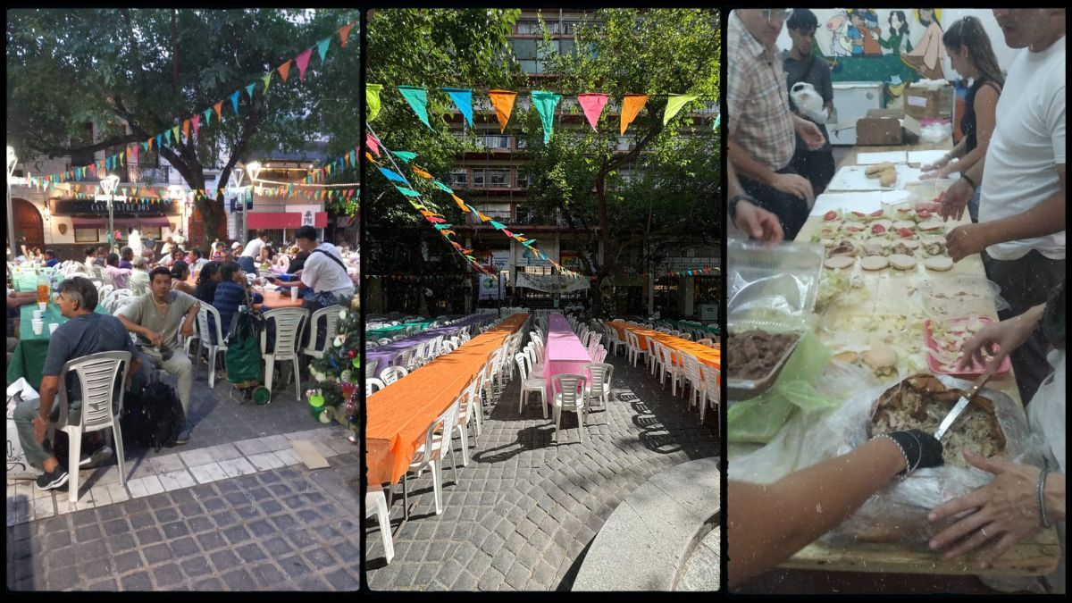 Navidad en la Calle: m&aacute;s de 600 mendocinos tuvieron un lugar para celebrar y no sentirse solos este 2025.