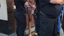 Sol Pérez tuvo una noche de trabajo y terminó rodeada de policías
