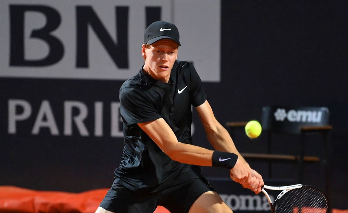 Jannik Sinner será un duro rival para el argentino Francisco Cerúndolo en el Masters de Roma.