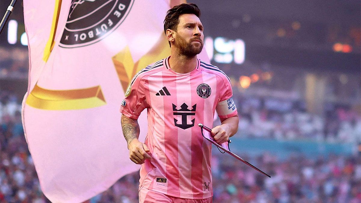 Lionel Messi jugó el partido inaugural del Mundial de Clubes.
