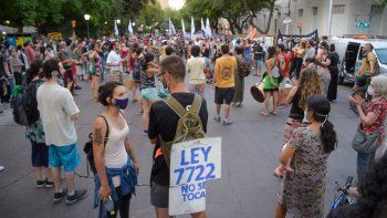 Recordaron la marcha de 2019 para defender la ley 7.722