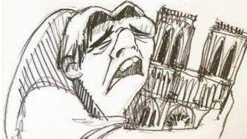 Las figuras del deporte lamentaron el incendio de Notre Dame