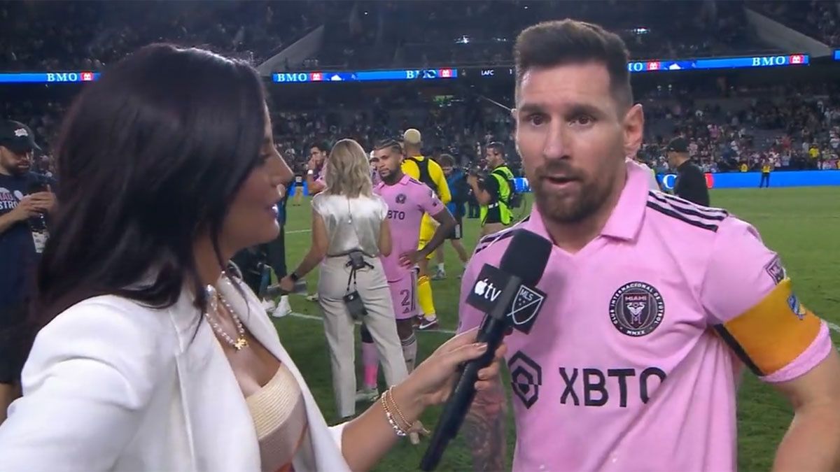 Lionel Messi logró ganar en la noche del domingo con Inter Miami.