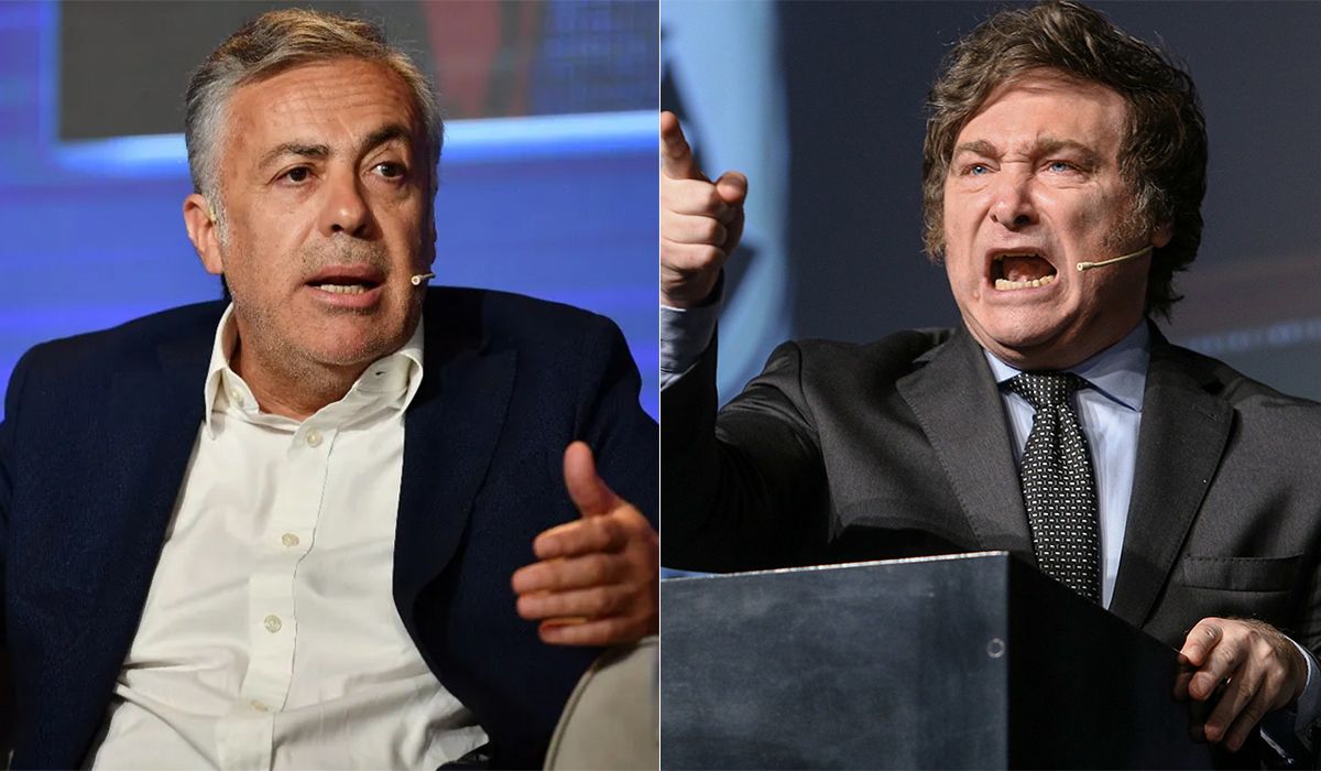 Alfredo Cornejo y Javier Milei