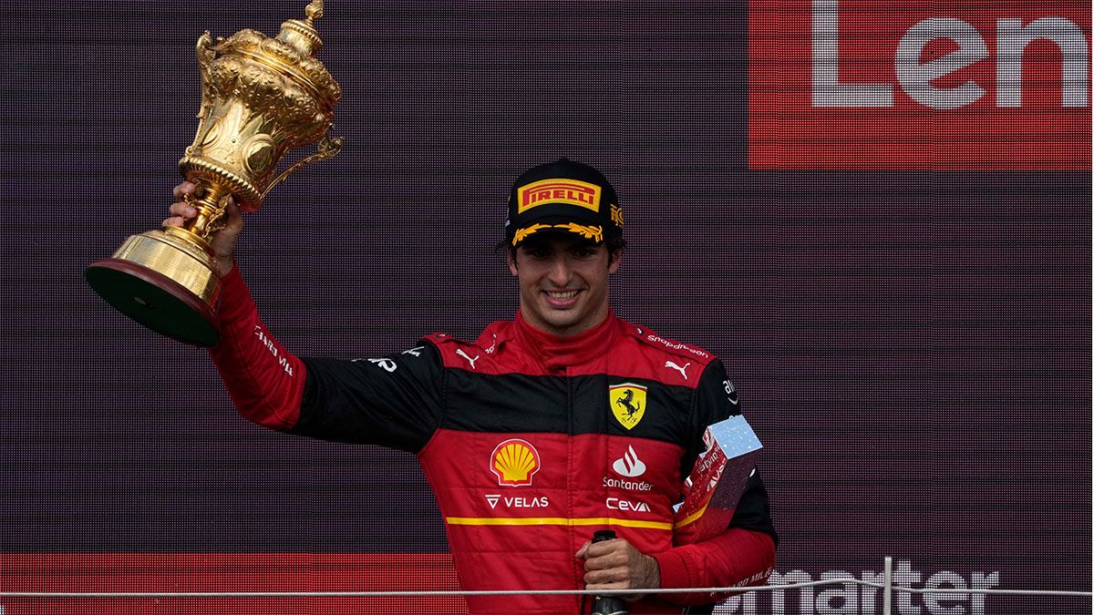 Carlos Sainz Jr. ganó su primera carrera de F1 en el GP de Gran Bretaña.