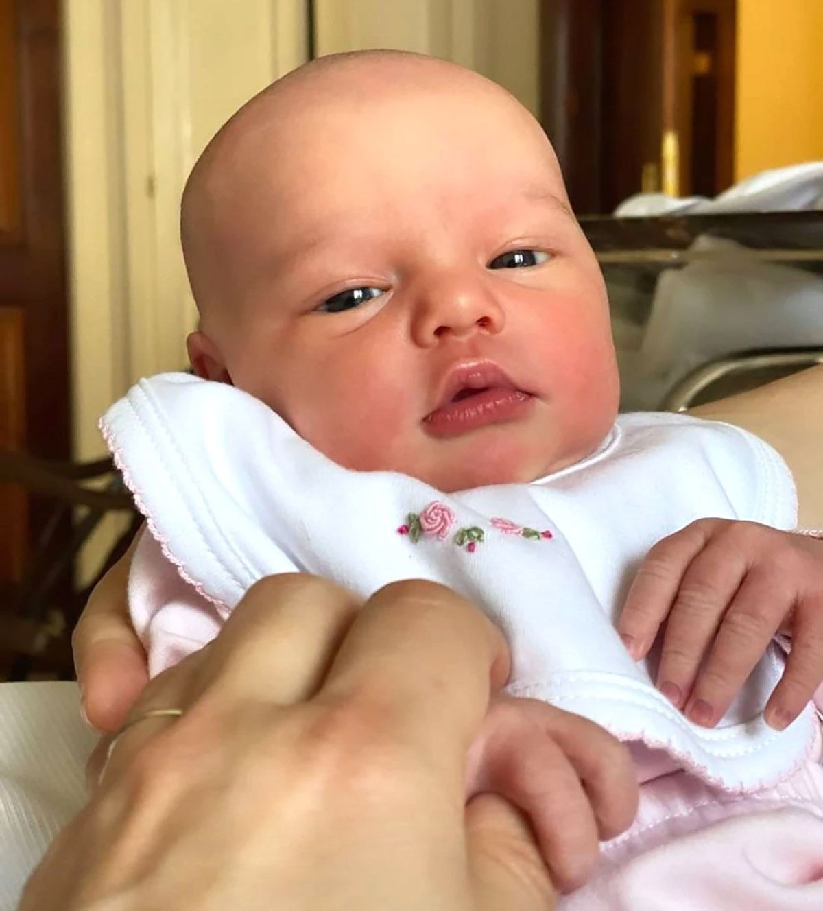 Ella es Ana, la hija de Pampita. La jurado de La Academia la presentó en su perfil de Facebook