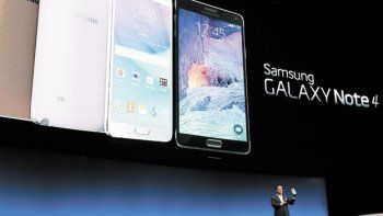Samsung presentó en Berlín cuarta versión de Galaxy Note