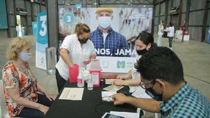 Los datos publicados sobre las vacunas aplicadas se conforman a partir de los registros realizados por las 24 jurisdicciones.