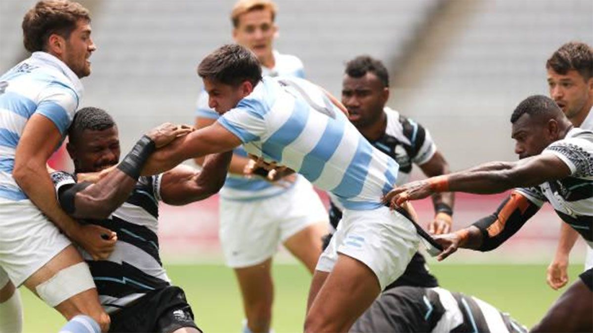 Los Pumas 7s no pudieron con Fiji y jugarán por el bronce
