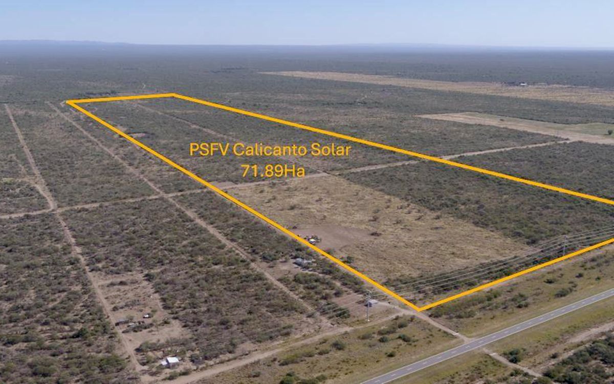 El parque fotovoltaico tendr&aacute; casi 72 hect&aacute;reas de extensi&oacute;n.