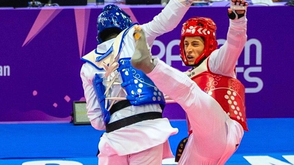 Di Leo subió al podio en Asunción.