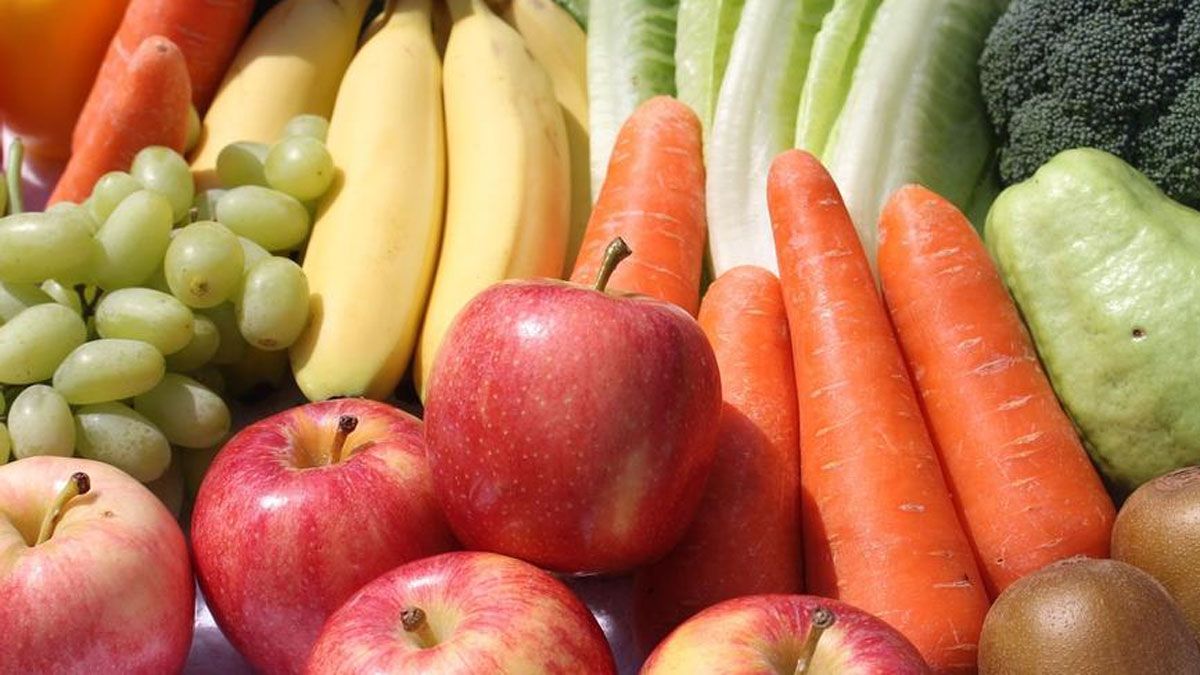 Las furtas y verduras en la primavera, son de las más variadas.