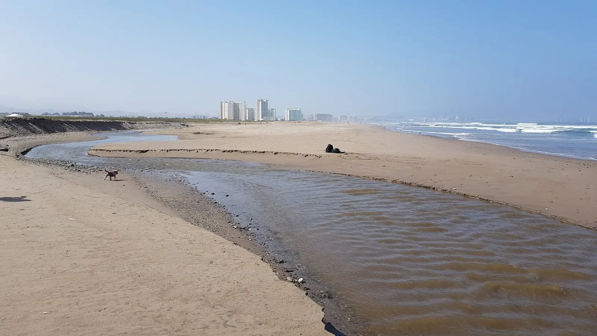 Esta playa es considerada peligrosa por su fuerte oleaje. Esta playa es considerada peligrosa por su fuerte oleaje.