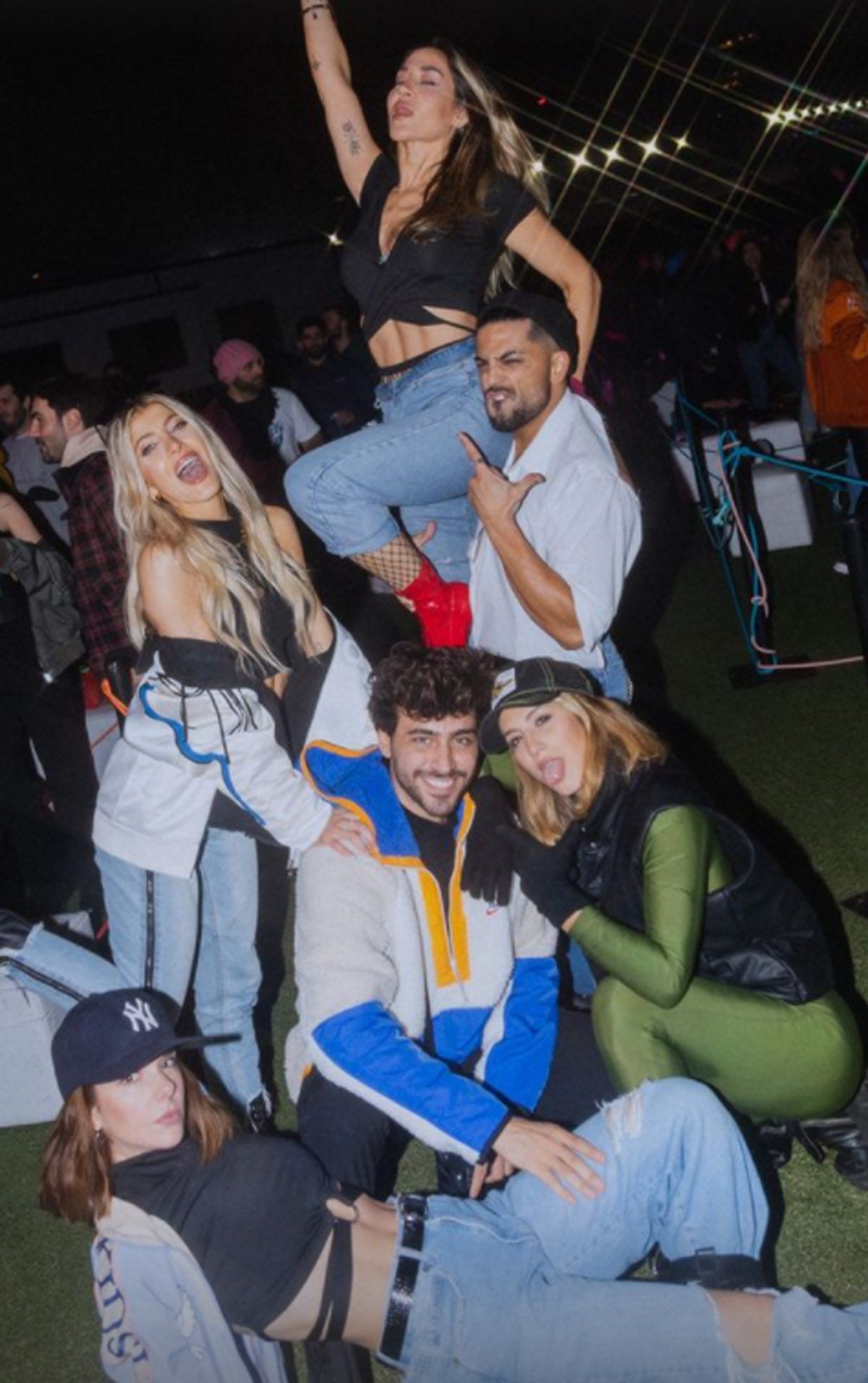 Jimena Barón y otros famosos de Showmatch presentes en la fiesta Bresh