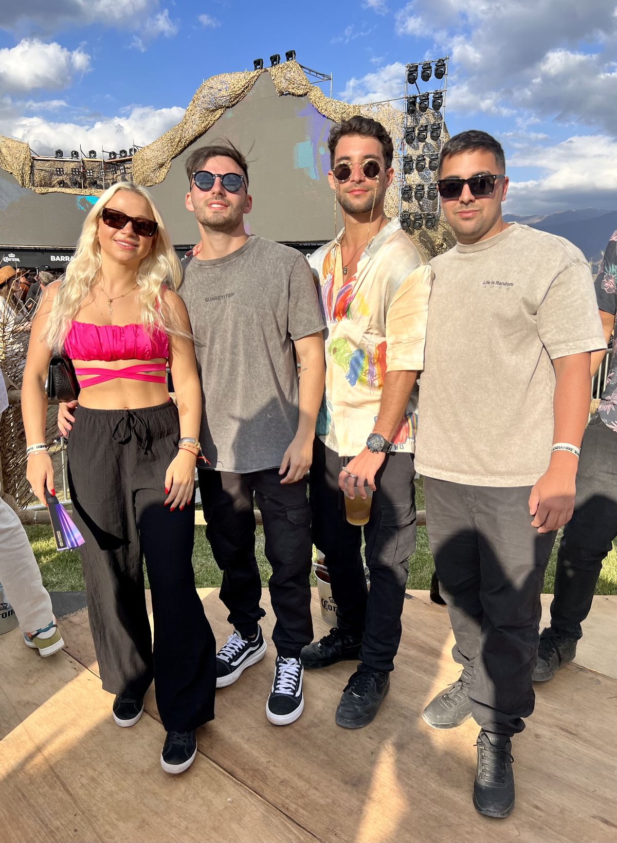 Sof&iacute;a Bromberg, Franco Beltrocco, Mat&iacute;as Rodr&iacute;guez Galceran y Lucas Fern&aacute;ndez.