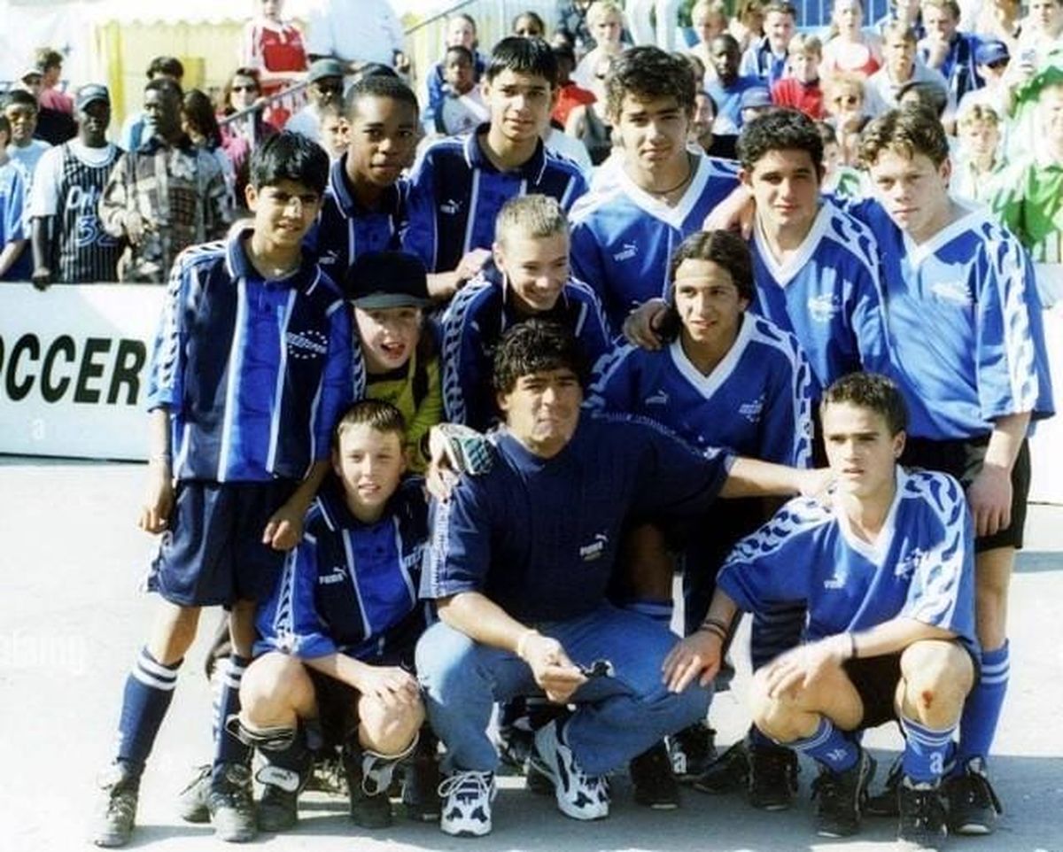 La imperdible anécdota de un jugador mendocino con Diego Maradona: 