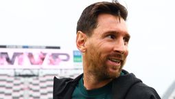 Messi recibió el premio en Miami. Messi recibió el premio en Miami.