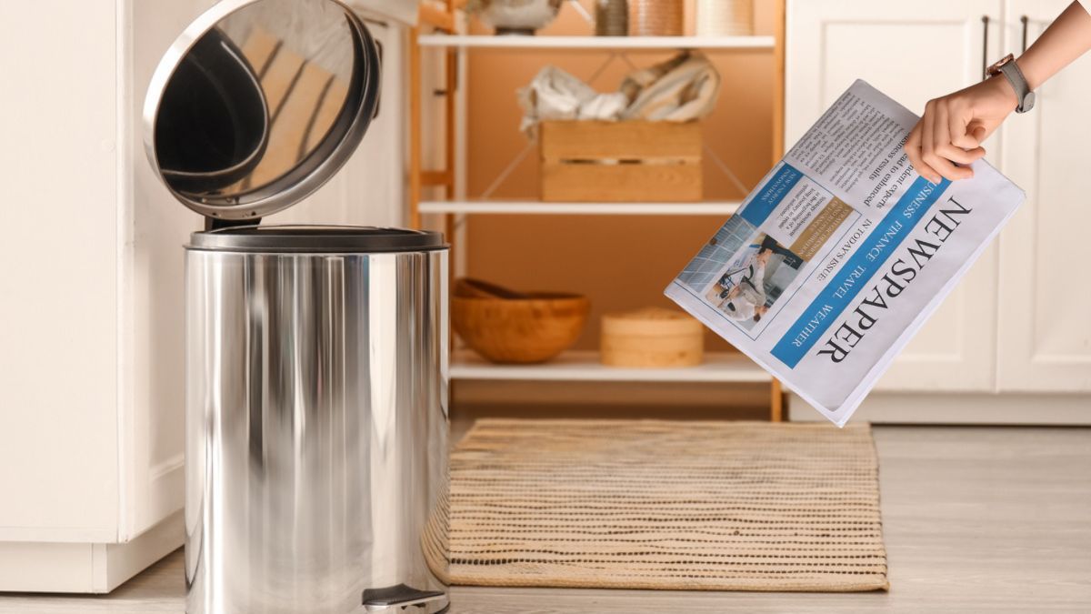 Reciclaje: por qué tenés que guardar el papel de diario y colocarlo en el tacho de basura