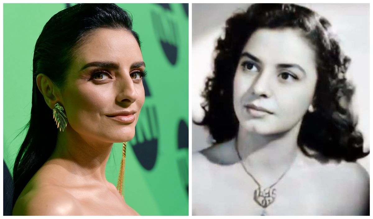 Aislinn Derbez y su abuela, la también actriz Silvia Derbez. Aislinn Derbez y su abuela, la también actriz Silvia Derbez.