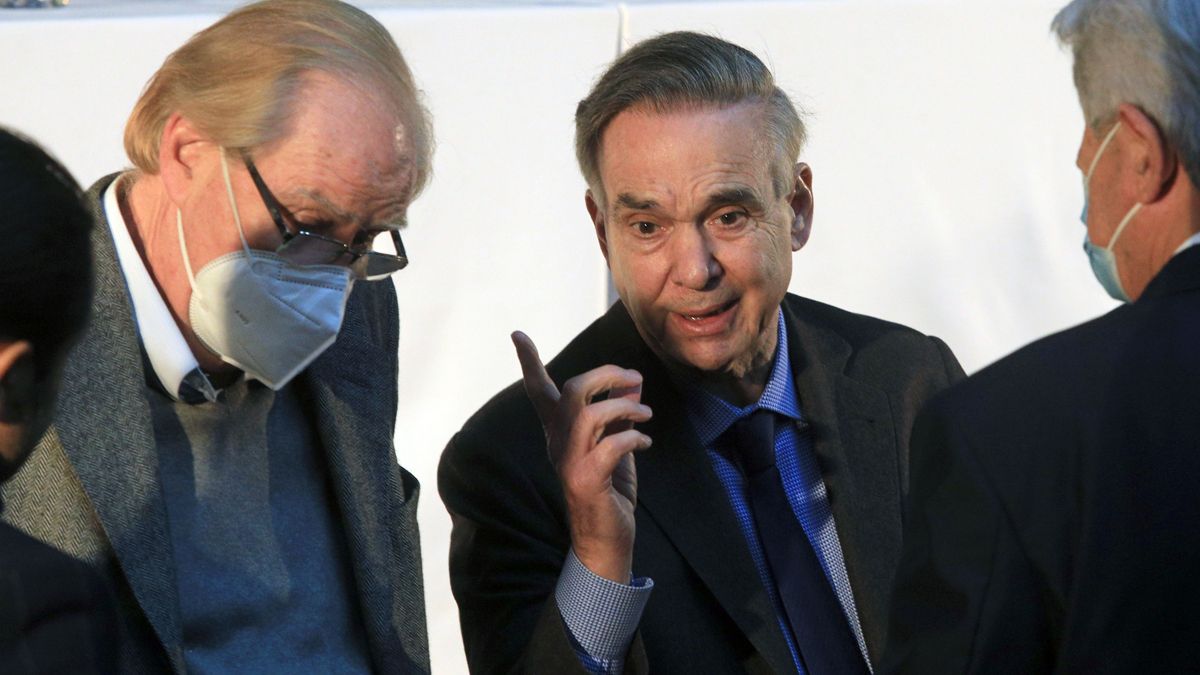 Pichetto durante el lanzamiento de su espacio dentro de Juntos por el Cambio, denominado Peronismo Republicano.