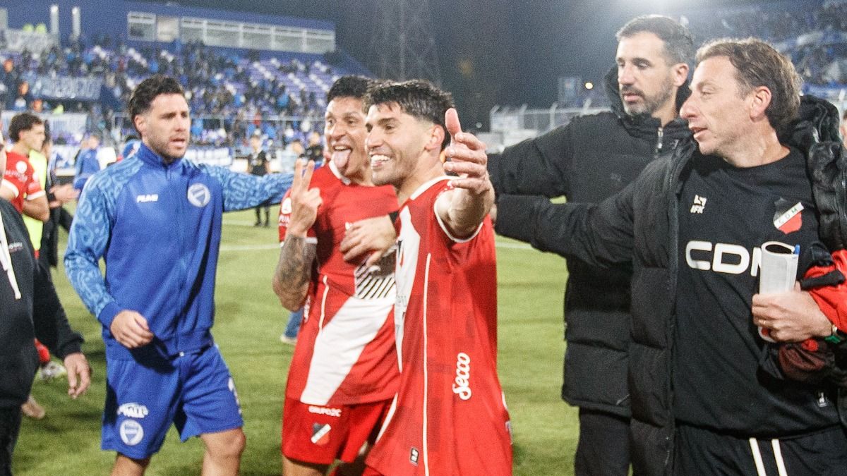 Enzo Pérez festejó los 3 puntos de visitante.