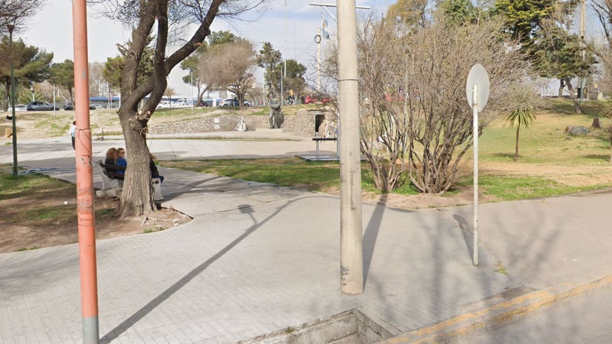 La plaza donde ocurrió el abuso sexual en Ciudad.
