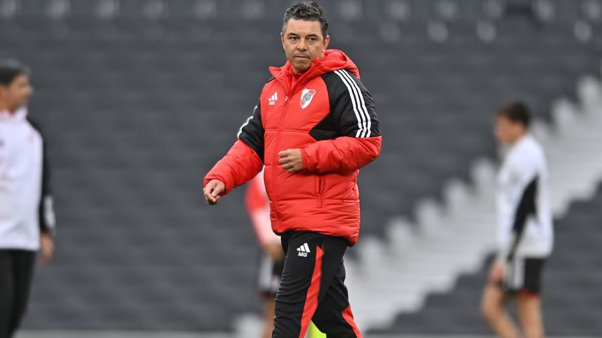 Sufre Marcelo Gallardo con un problema en la antesala del duelo ante Libertad por Copa Libertadores. 