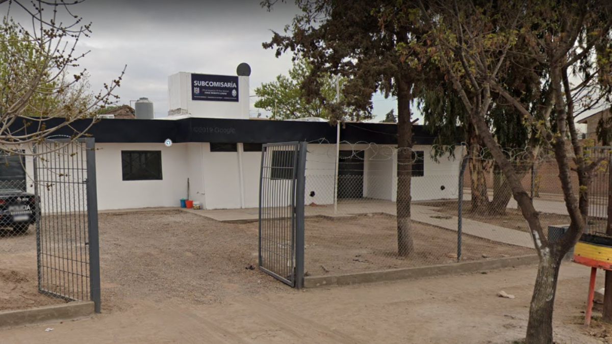La subcomisaría Lorenz, escenario de la causa de abuso de menores.