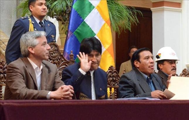Evo Morales nacionalizó las acciones de la transportadora Red Eléctrica Española