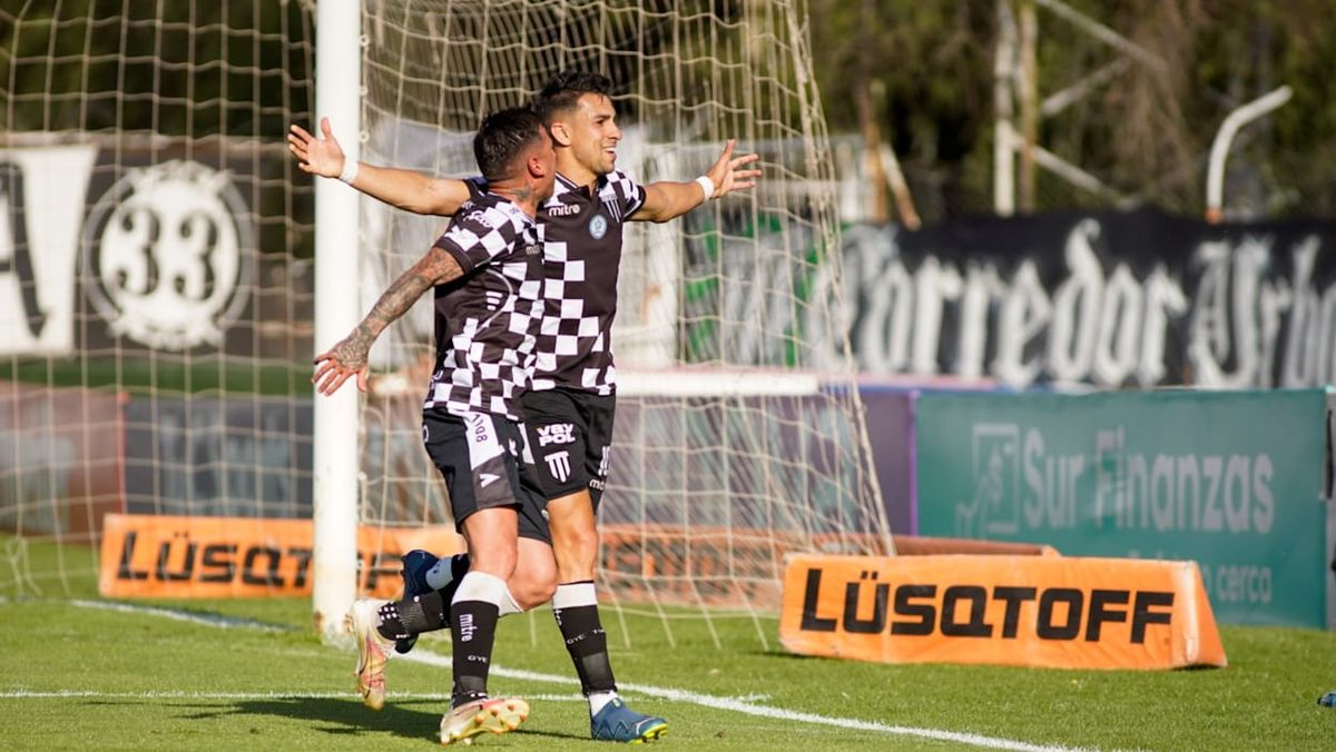 Leandro Ciccolini fue el autor de uno de los goles de Gimnasia y Esgrima en la victoria ante Nueva Chicago. Foto: Axel Lloret/UNO.