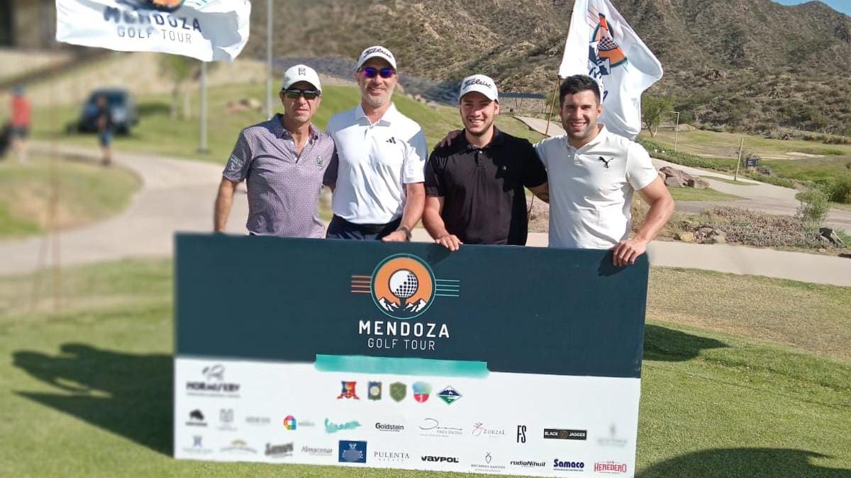 Marcelo Galindo (hijo), Oscar Portabella y Guillermo Atozqui ganaron en el Mendoza Norte Country Golf y pasaron a las finales del Mendoza Golf Tour que auspicia el Grupo América.