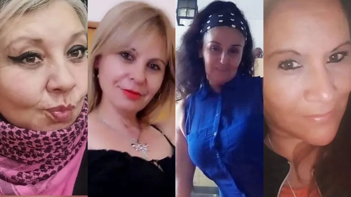 Las cuatro mujeres víctimas de femicidios en Mendoza en los primeros 3 meses del año.