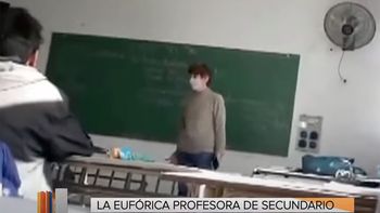 Profesora discutió acaloradamente con un alumno: 