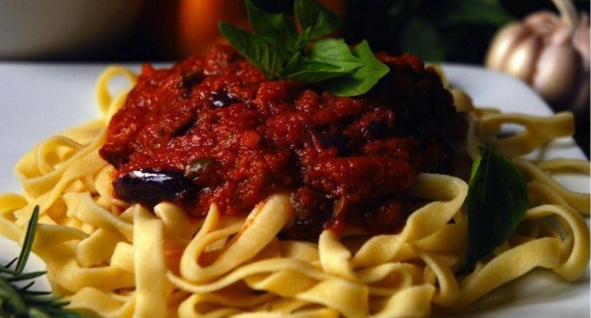 Beneficio de comer tallarines caseros.