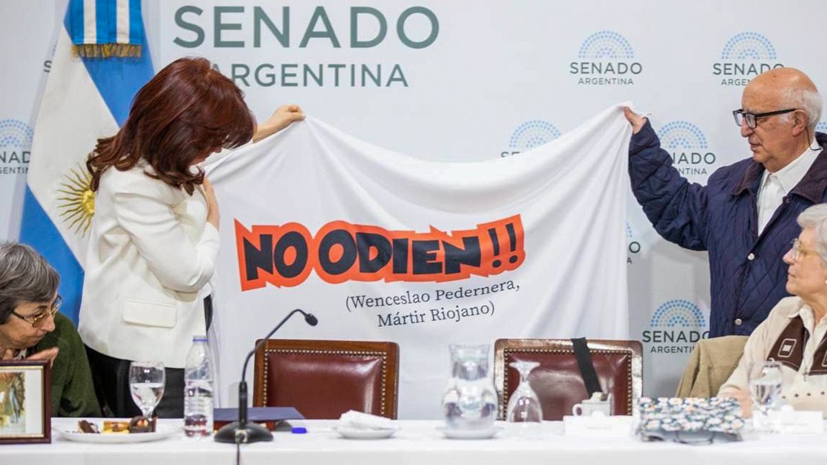 Cristina Kirchner habló por primera vez luego del atentado.