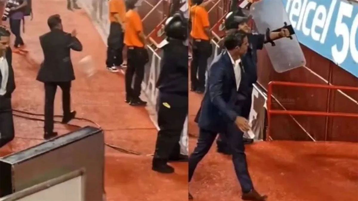 Fernando Gago la pasa mal en México.