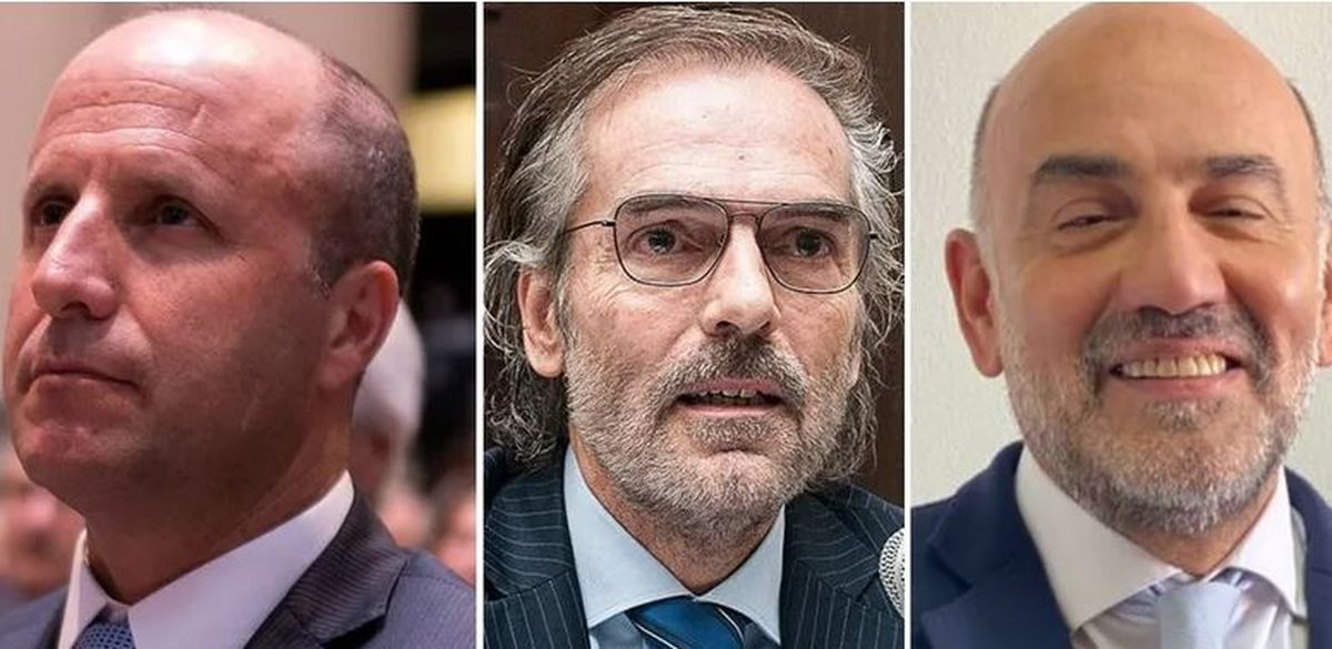 os jueces Gustavo Hornos, Mariano Borinsky y Diego Barroeteveña os jueces Gustavo Hornos, Mariano Borinsky y Diego Barroeteveña