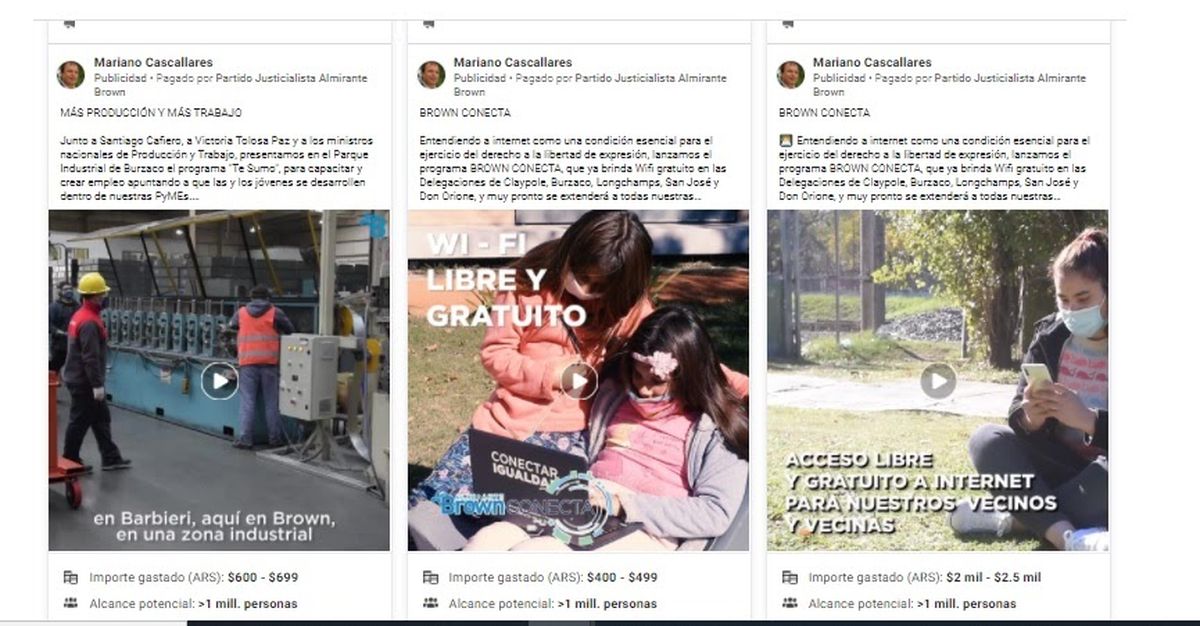 Cuánto gastan candidatos, dirigentes y gobiernos en las redes sociales
