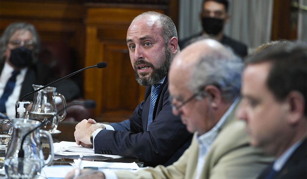 El presidente de la Comisión y Financiera del Consejo de la Magistratura Diego Marías.