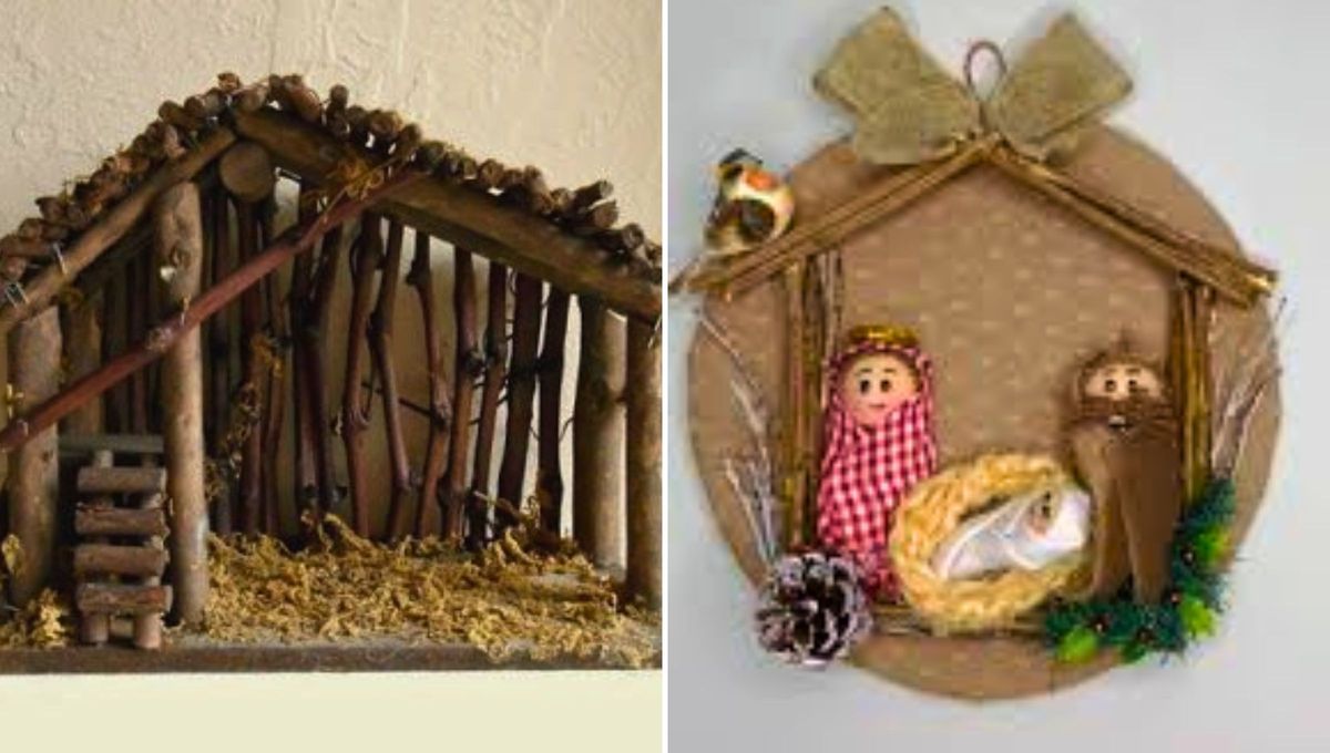 Con solo algunos elementos podrás tener un original pesebre para estas fiestas. Con solo algunos elementos podrás tener un original pesebre para estas fiestas.