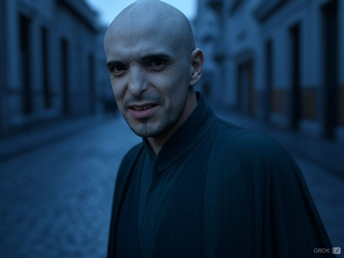 Abel dejaría su ojos tiernos de lado para ser el Innombrable. Abel dejaría su ojos tiernos de lado para ser el Innombrable.