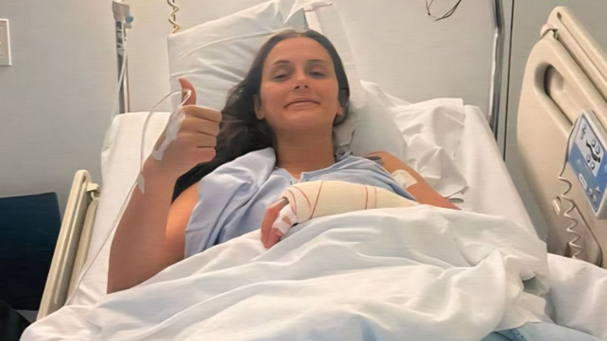 Macarena Sans fue operada en España tras quedar fuera del Mundial de Handball.