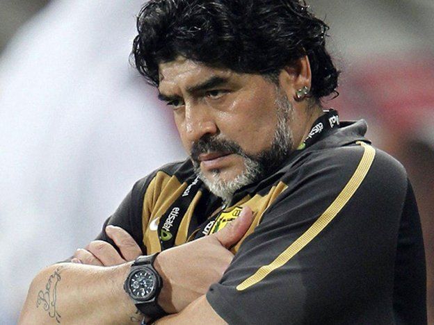 Maradona arma las valijas...