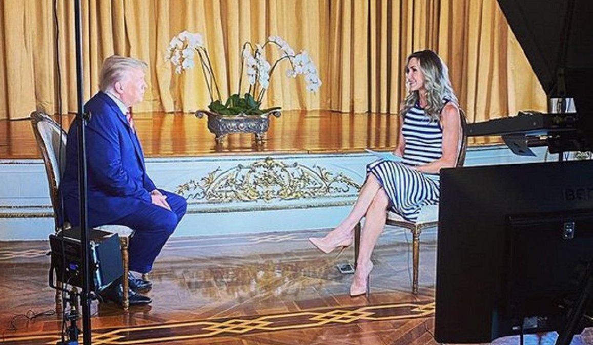 Donald y Lara Trump.