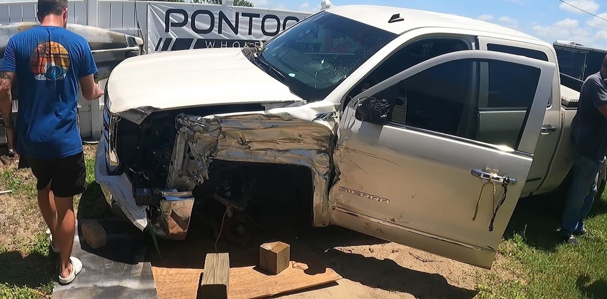 El estado original de la pickup era realmente lamentable. El estado original de la pickup era realmente lamentable.