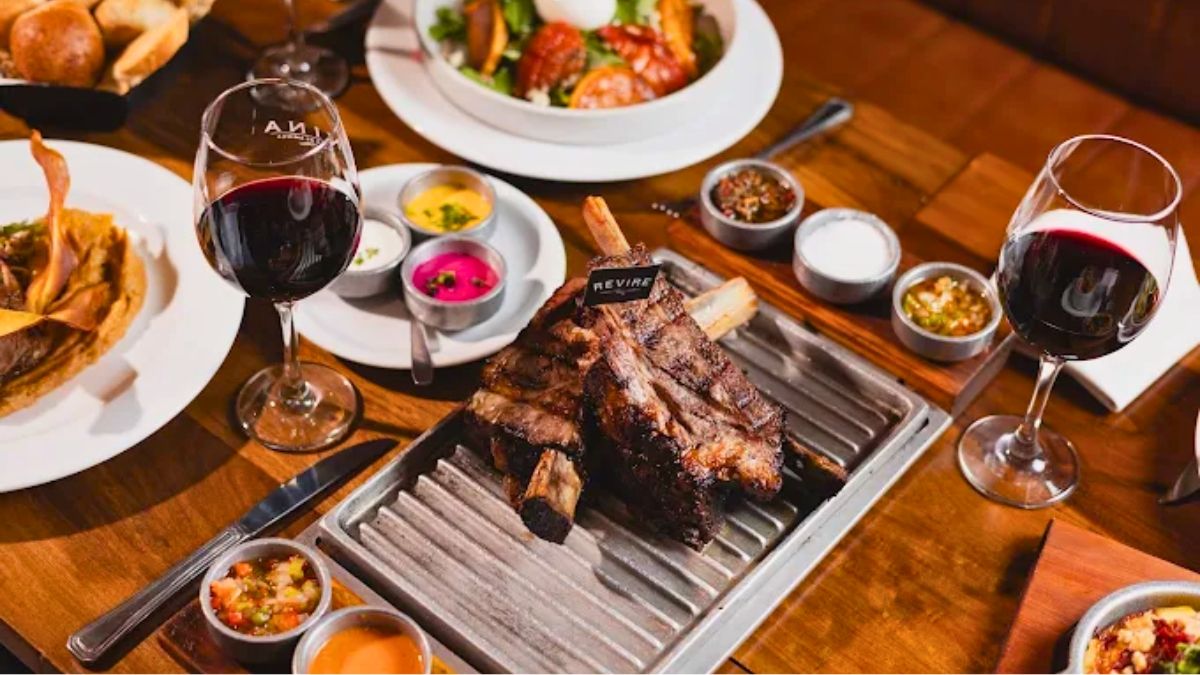 El plato de salmón a la parrilla de 250 gramos que rompe todo en un bodegón