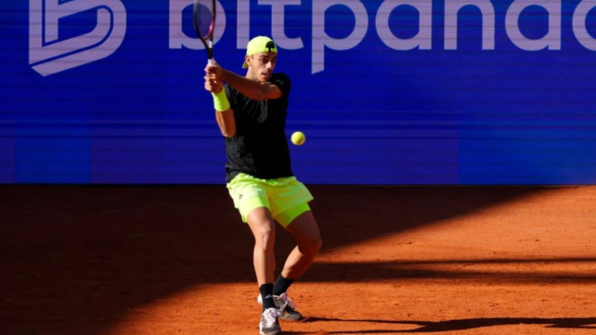 Francisco Cerúndolo se prepara para Roland Garros.